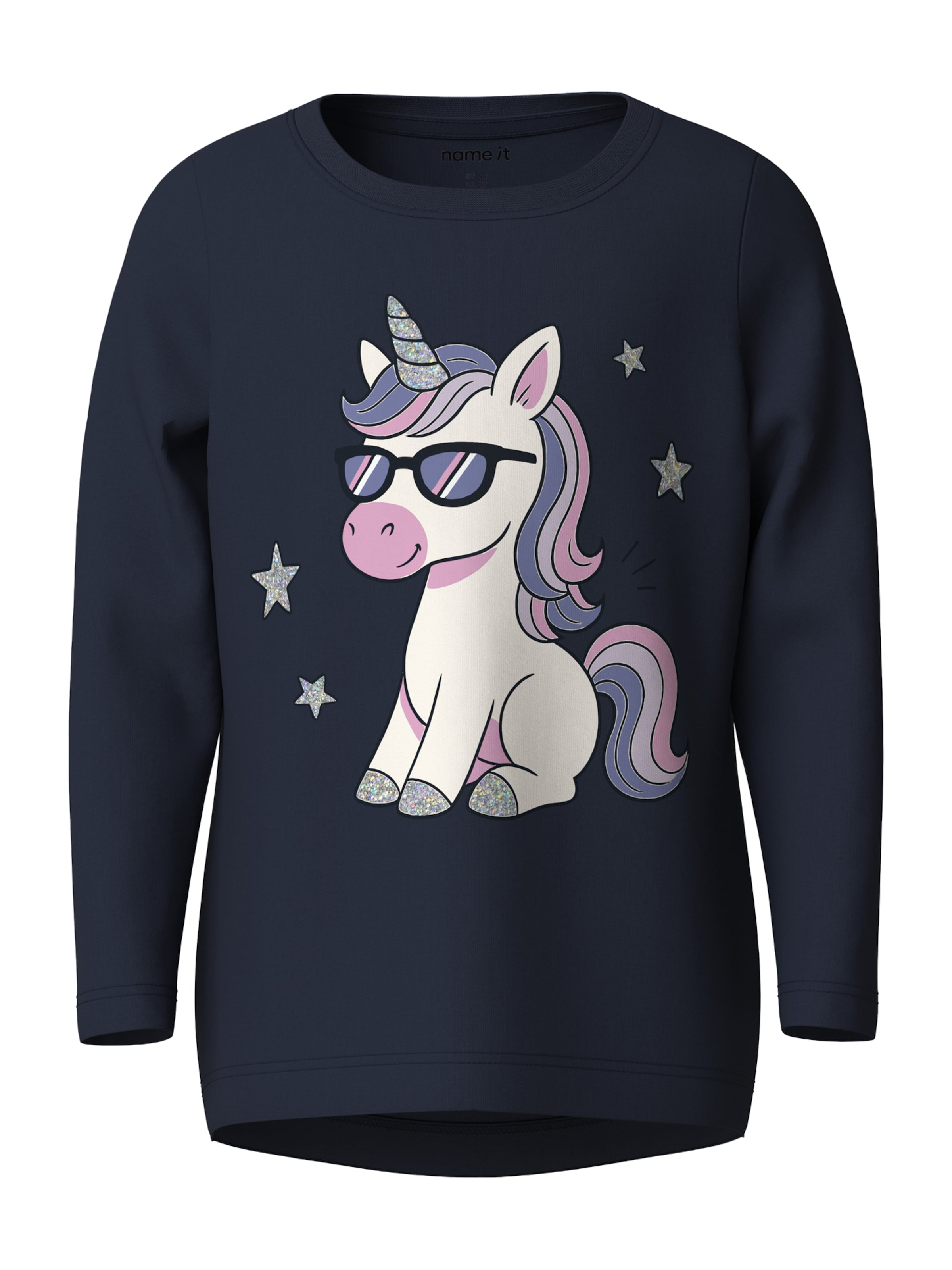 Maglietta 'NMFVIX' di NAME IT in blu