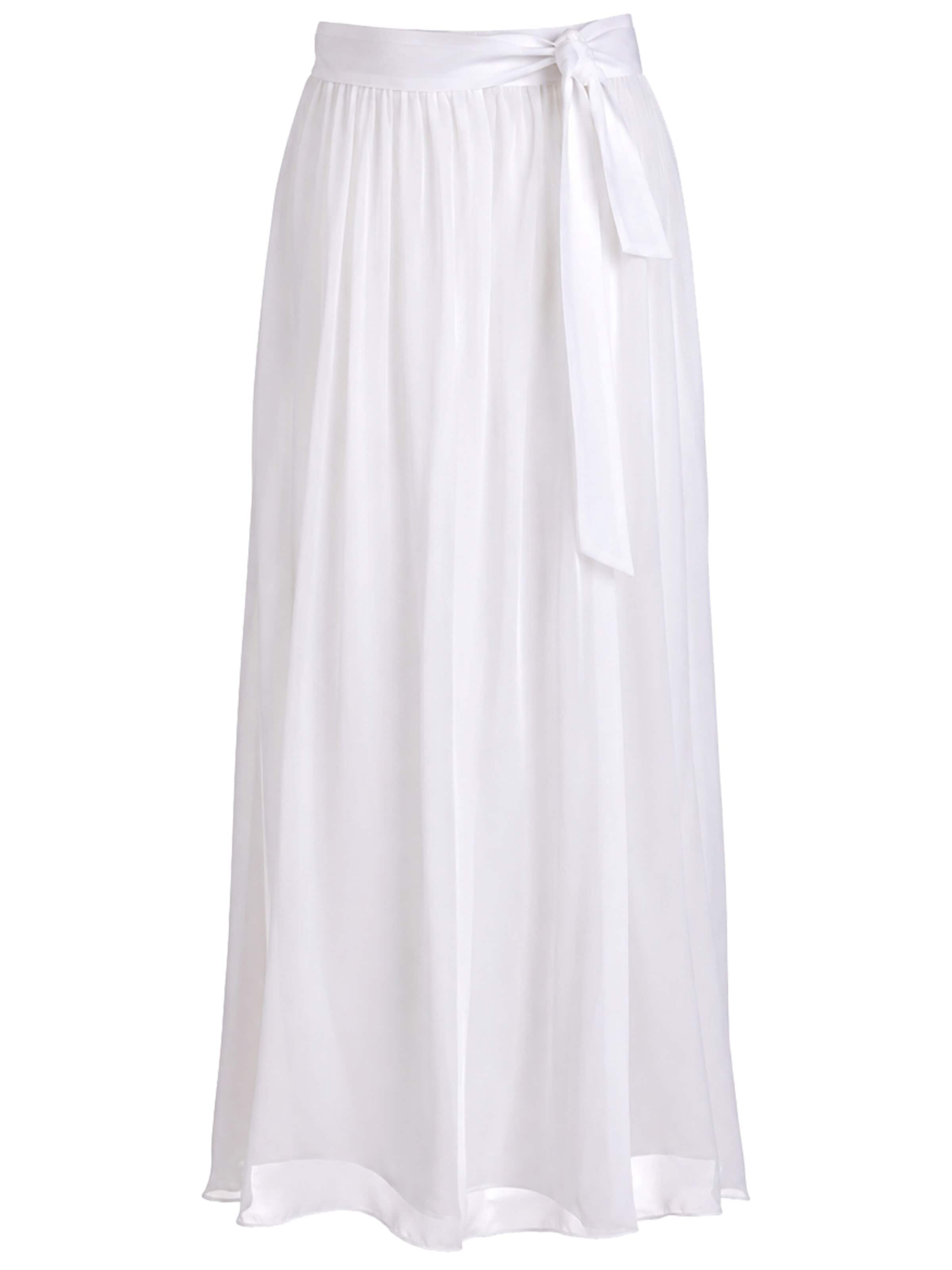 SEA ME SWIM Skirt 'AMAZONA' in White: front