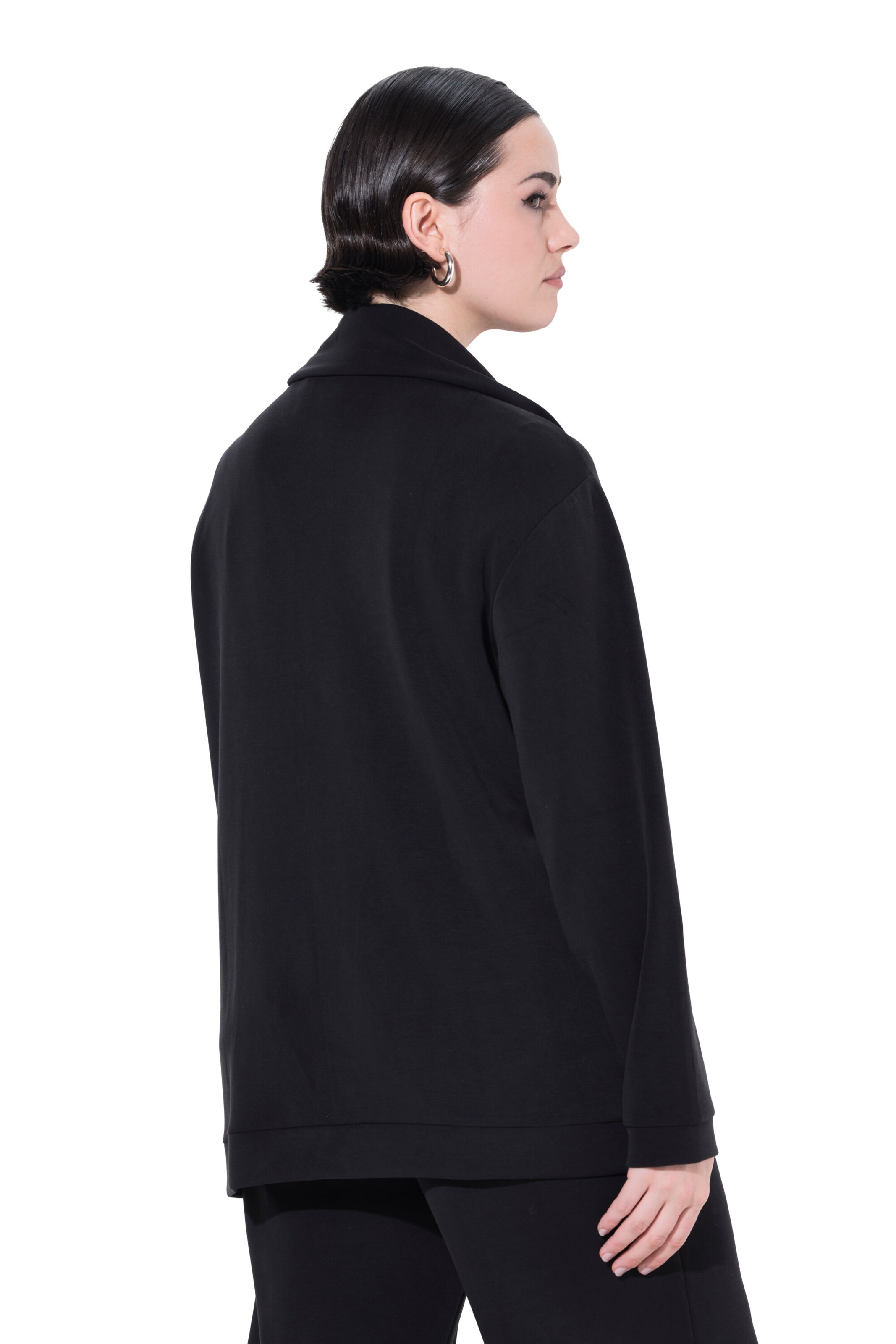 Veste de survêtement Ulla Popken en noir