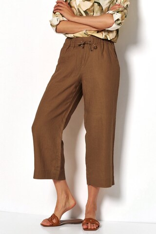 TONI Wide leg Pants in Brown