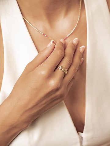 Hey Happiness Ring 'Coastal Shell' in Gold
