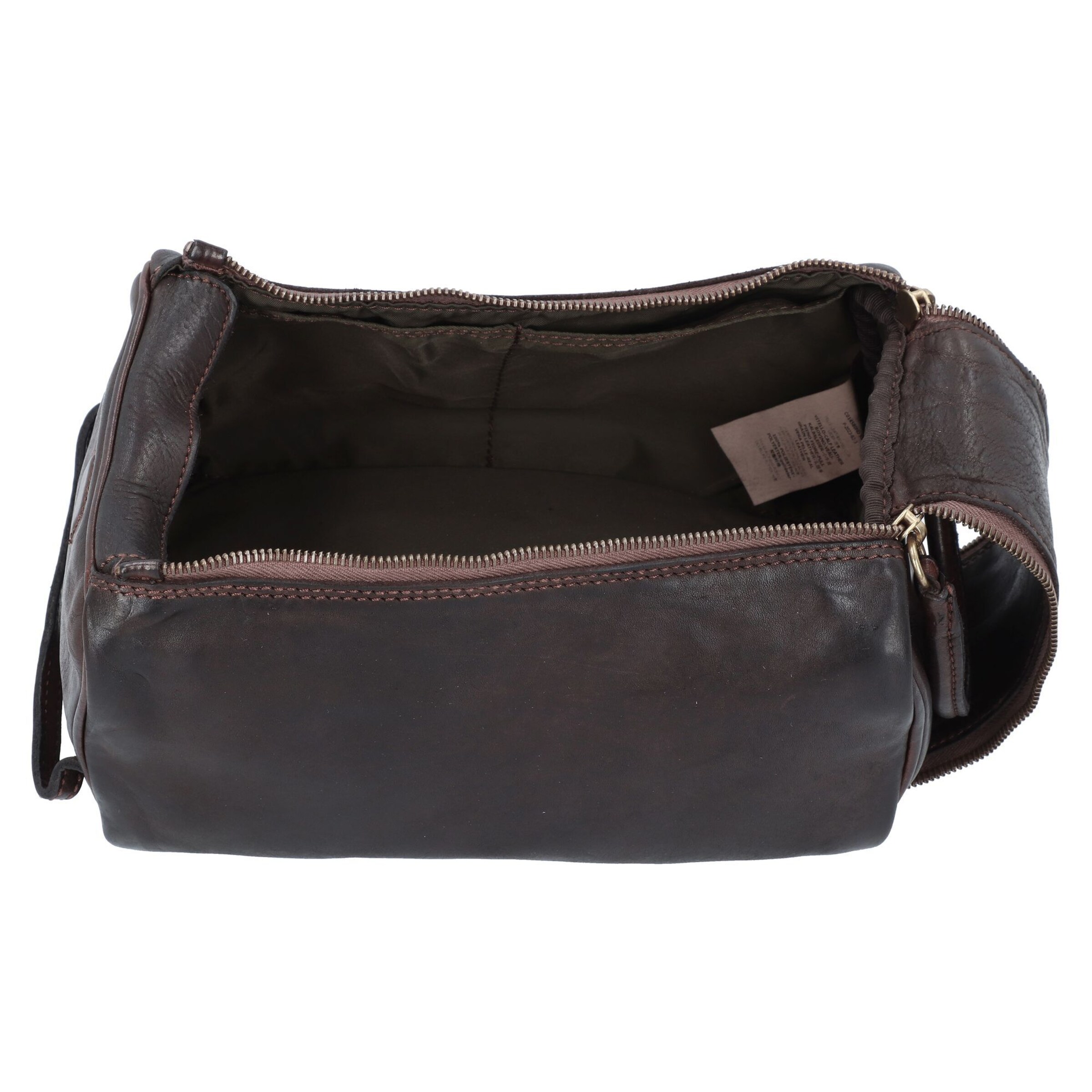 Campomaggi Toiletry bag 'Orgoglio' in Brown