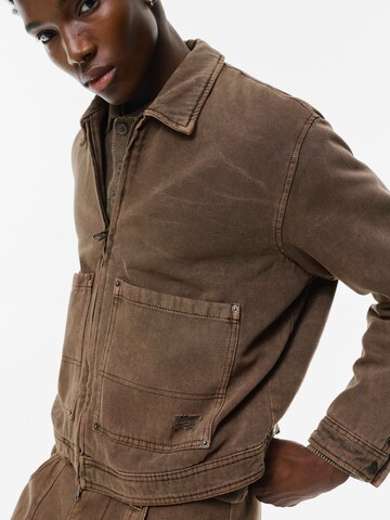 Veste mi-saison Pull&Bear en marron