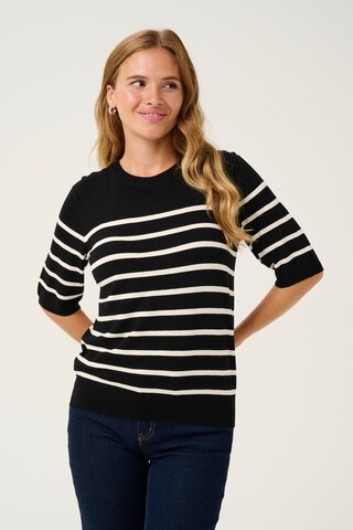 CULTURE - Pullover 'CUAnnemette' em preto: frente