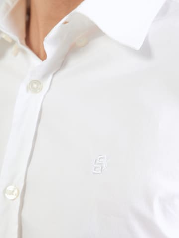 BOSS - Ajuste regular Camisa 'ROAN' en blanco