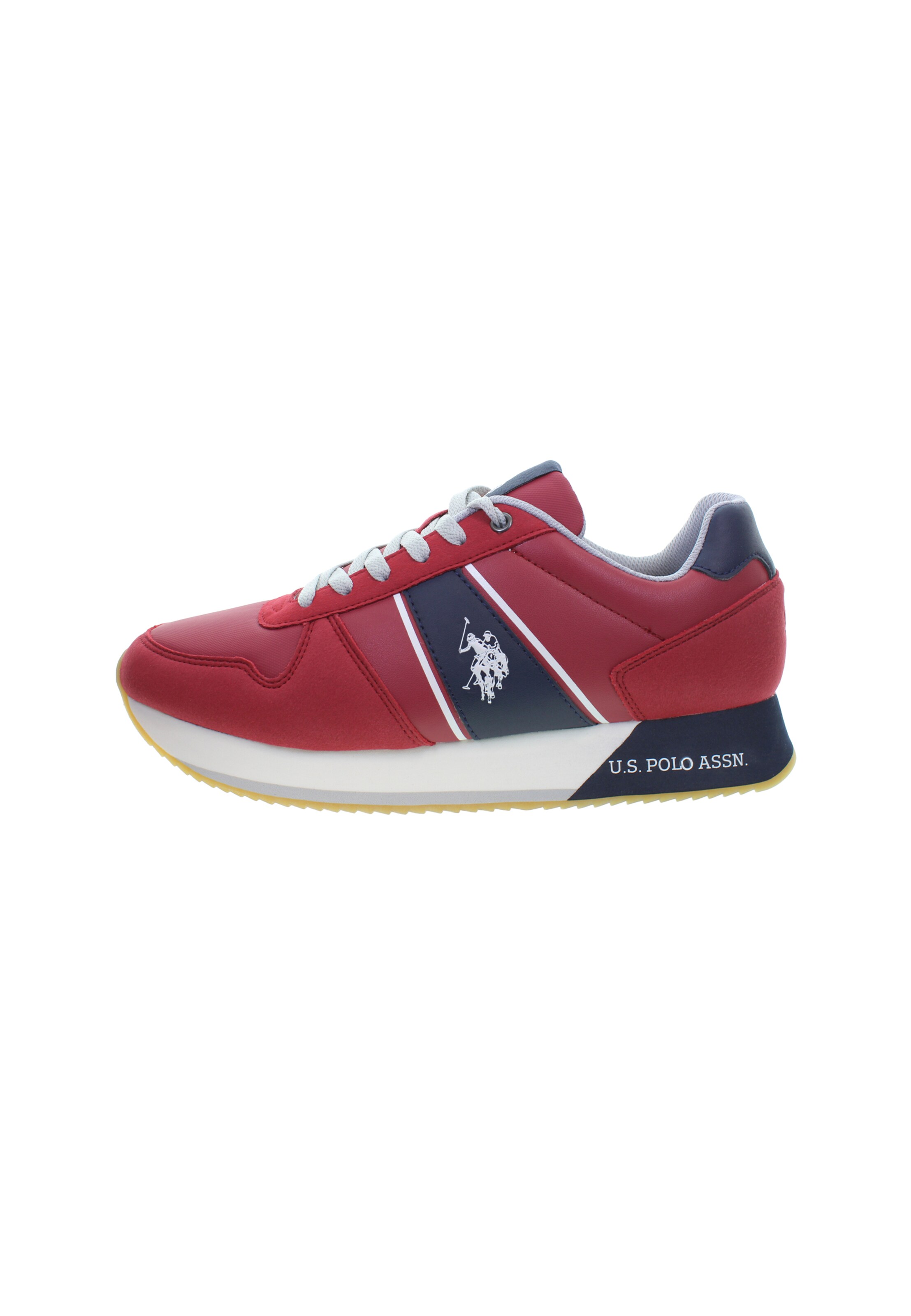 Sneaker bassa U.S. POLO ASSN. di colore marino / rosso / bianco, Visualizzazione prodotti