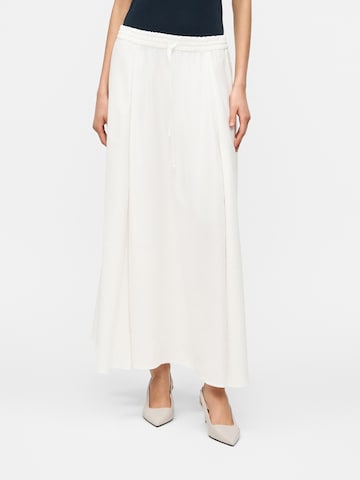 Gonna 'QERIME' di DRYKORN in beige: frontale