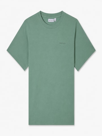 AMBIQUE Shirt 'JUSTIN' in Groen: voorkant