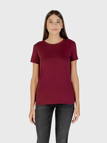 Maglietta 'XW001459 AF10356' di ARMANI EXCHANGE in rosso: frontale