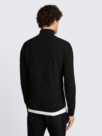 TOM TAILOR DENIM Pullover in Schwarz