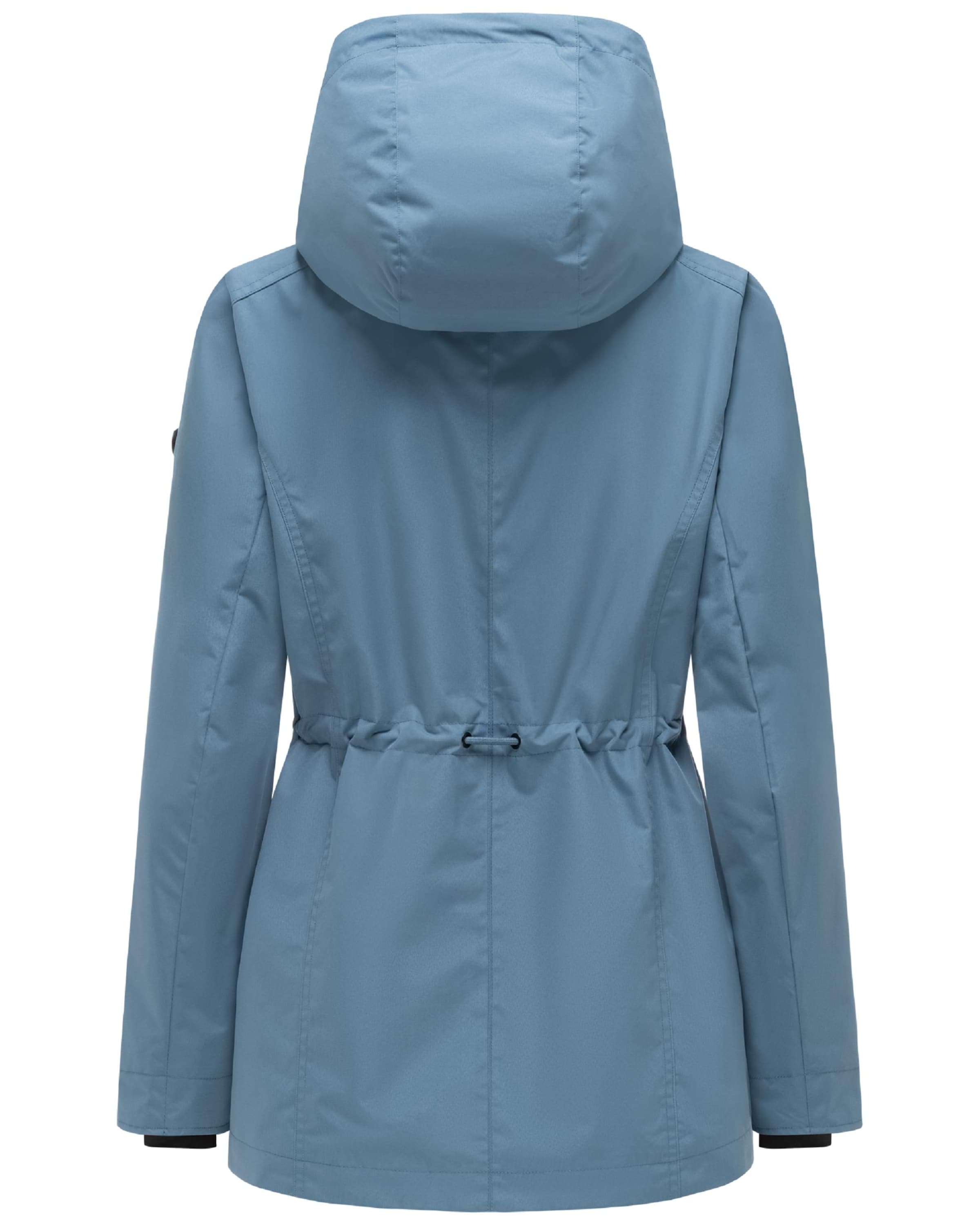 Parka mi-saison 'Bonbonparty 16' MARIKOO en bleu