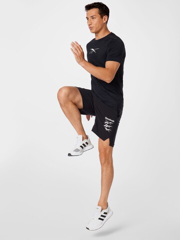 Reebok Toiminnallinen paita 'Workout Ready' värissä harmaa