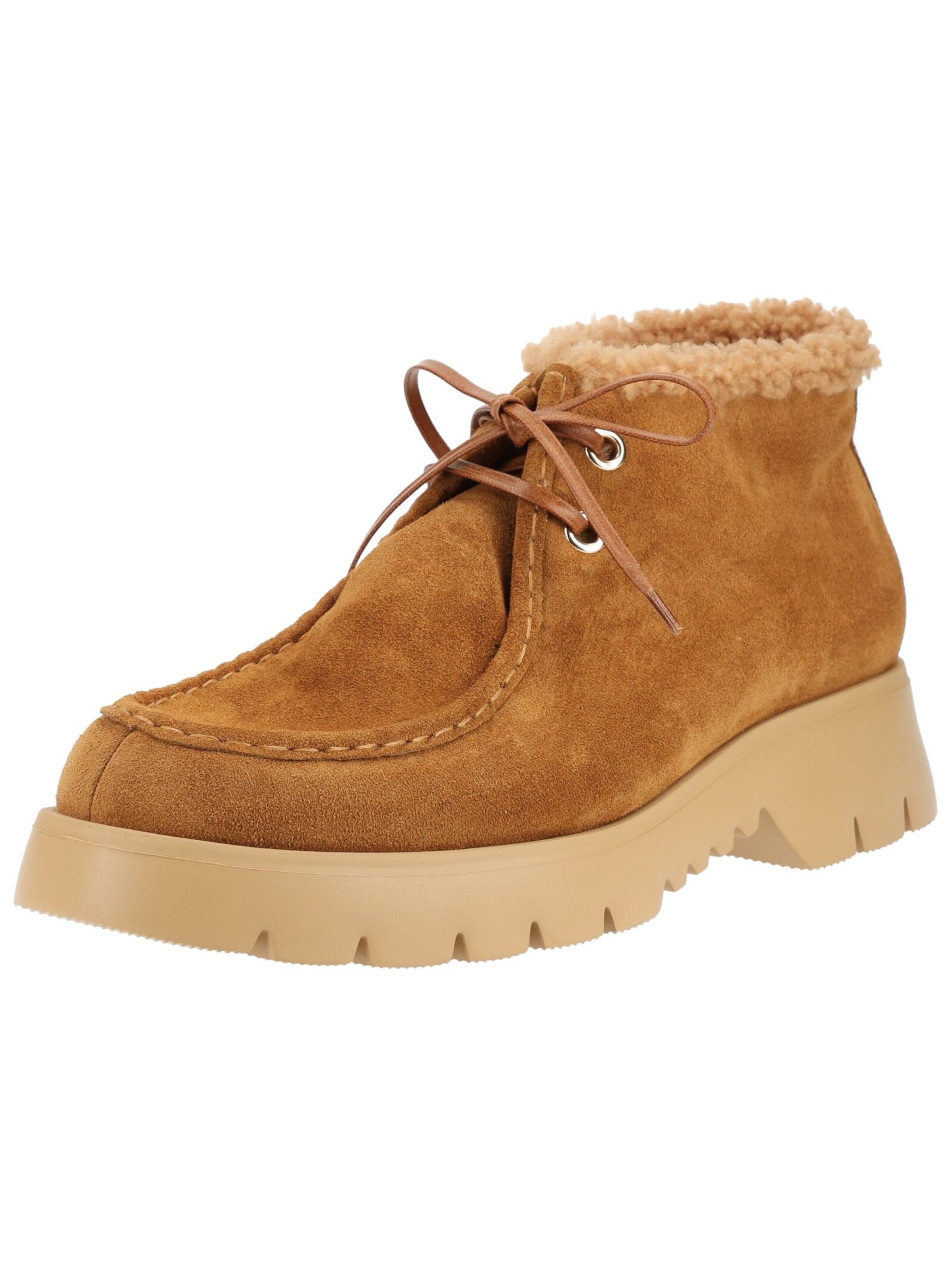 Bottines à lacets 'Archie' Högl en beige : devant