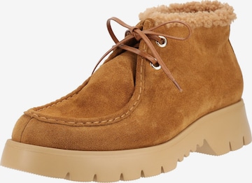 Bottines à lacets 'Archie' Högl en beige : devant