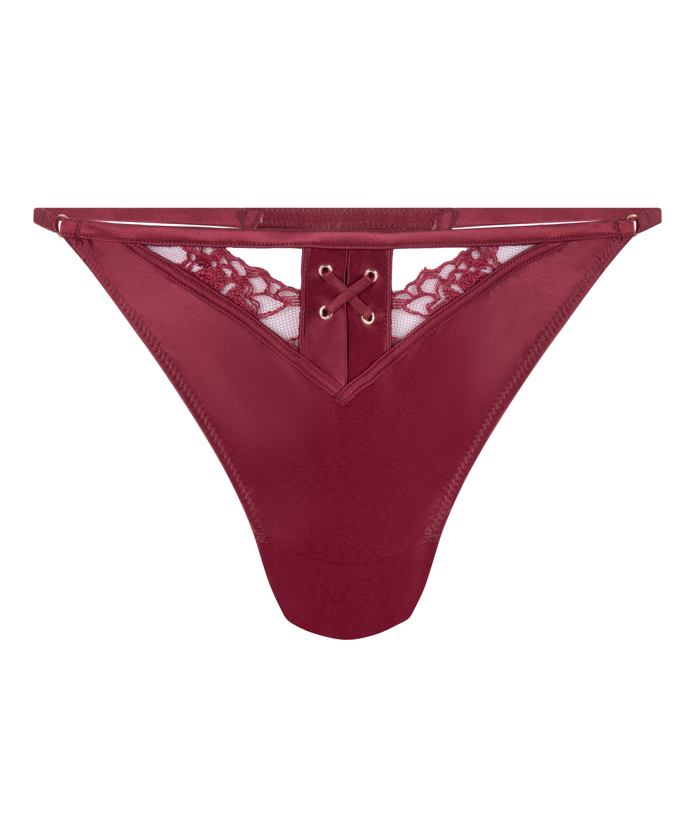 Hunkemöller String 'Catherine' in Red: front