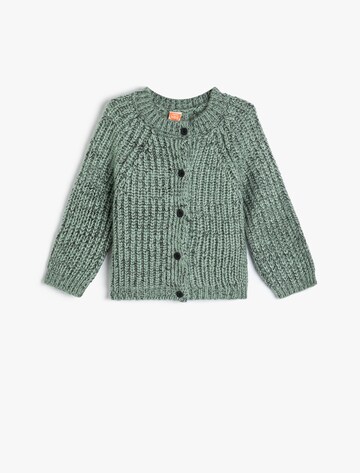 Koton Knit cardigan in Green: front