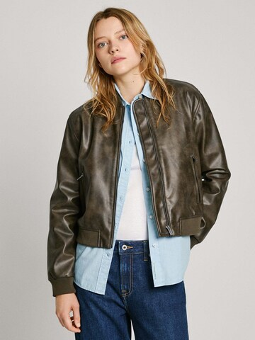 Pepe Jeans Tussenjas 'Gwyneth' in Groen: voorkant