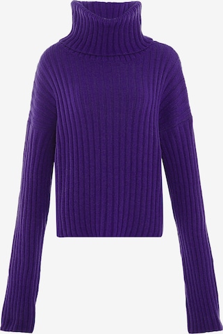 Libbi Sweater in Purple: front