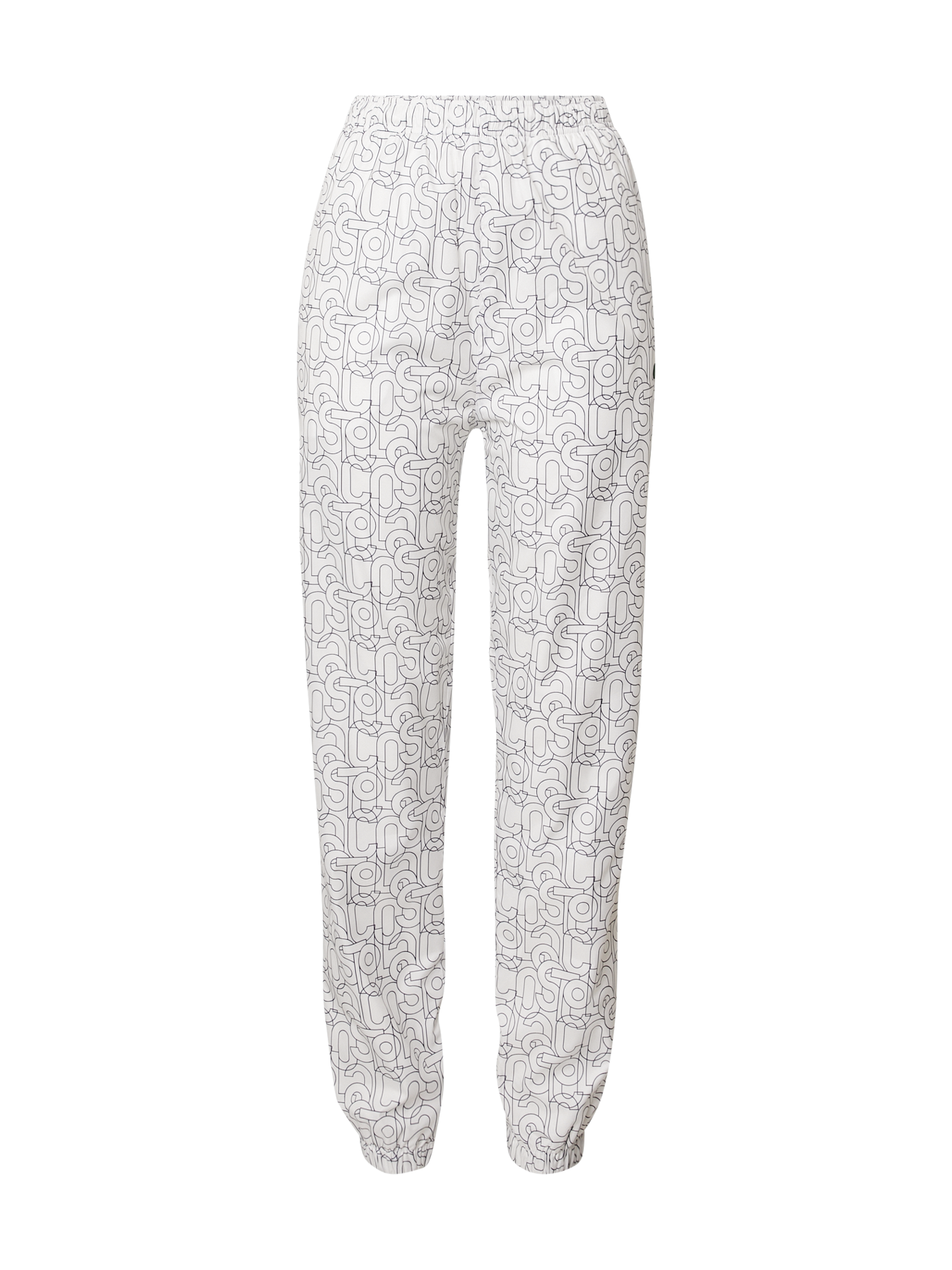 BWejm Spodnie LACOSTE Spodnie w kolorze Białym 