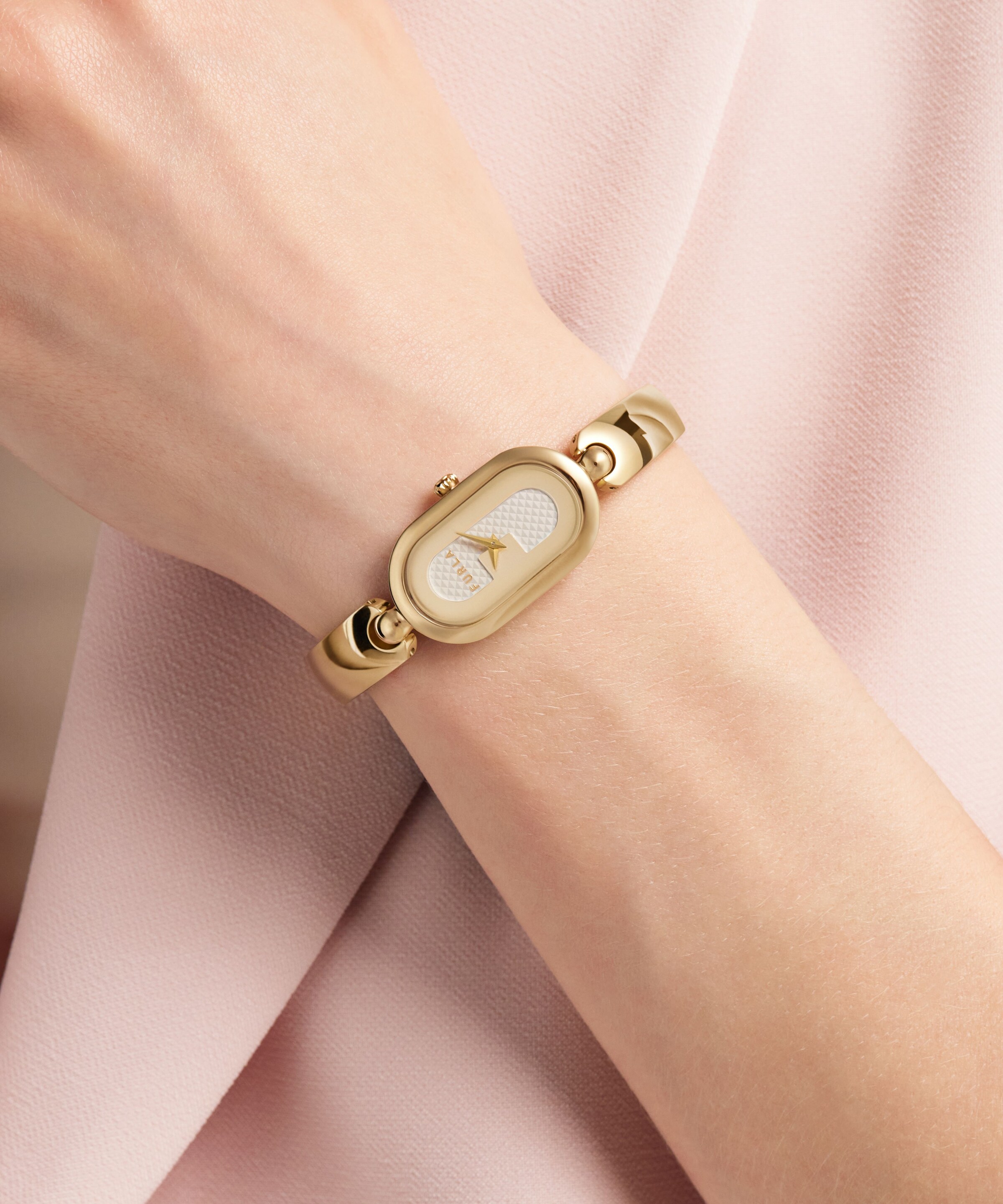 FURLA Αναλογικό ρολόι σε χρυσό: μπροστά