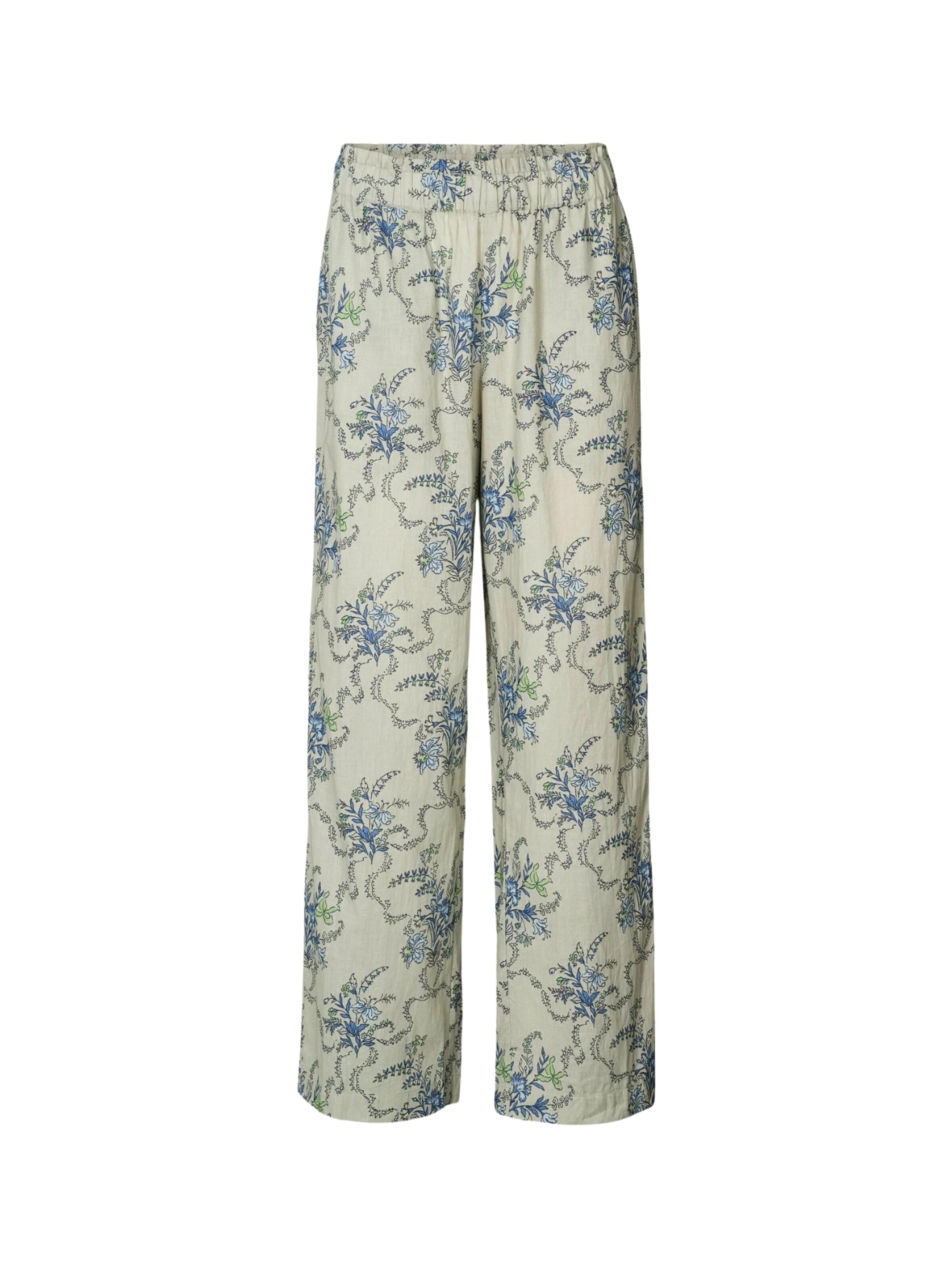 Noa Noa Regular Trousers ' LivNN ' in Blau: Vorderseite