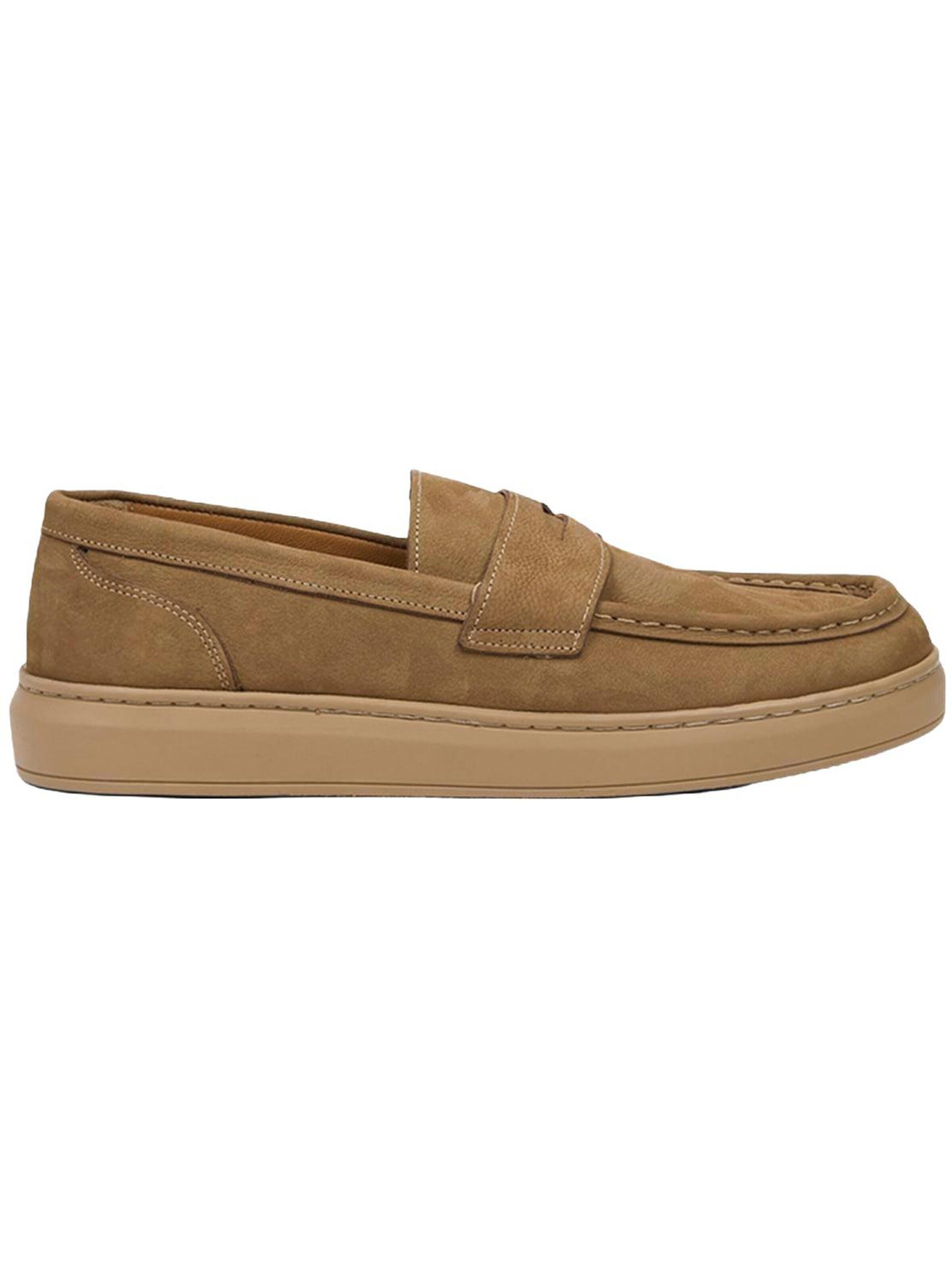 Desa Classic Flats 'Slipper' in Brown
