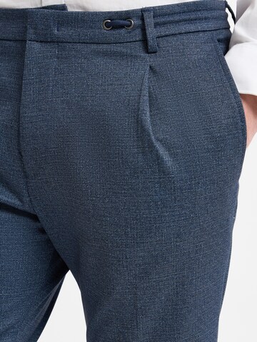 BENVENUTO Regular Pantalon 'Torino Cord' in Blauw
