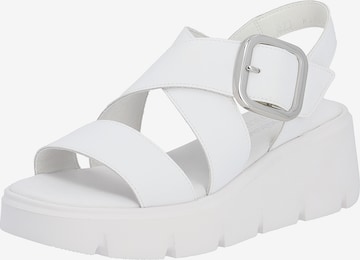 Rieker EVOLUTION Strap Sandals ' W1550 ' in White: front