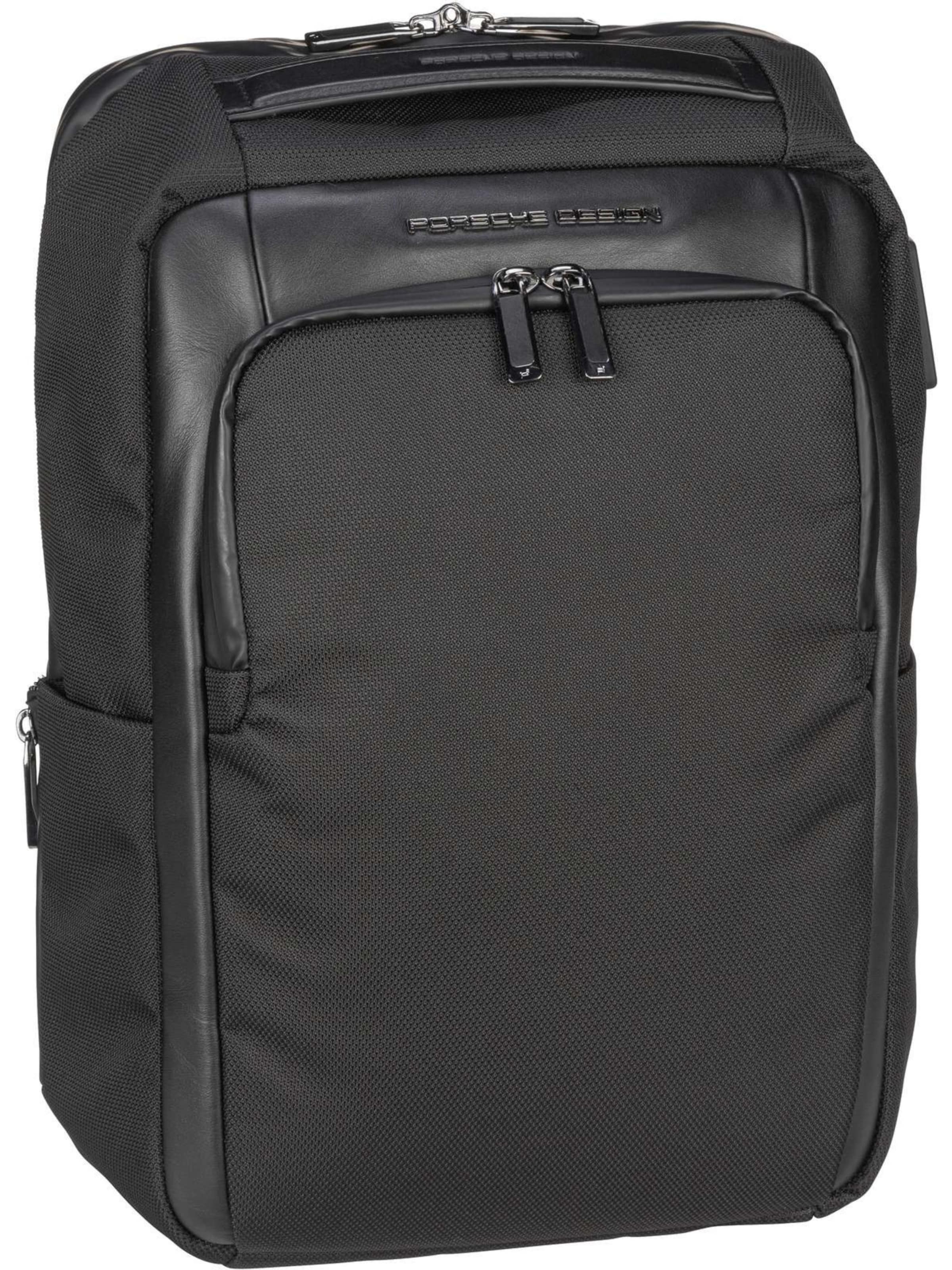Zaino di Porsche Design in nero: frontale