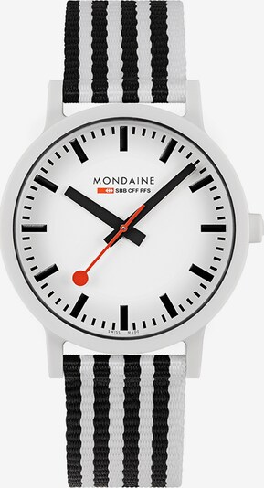 Mondaine Herren-Uhren Analog Quarz ' ' in weiß, Produktansicht