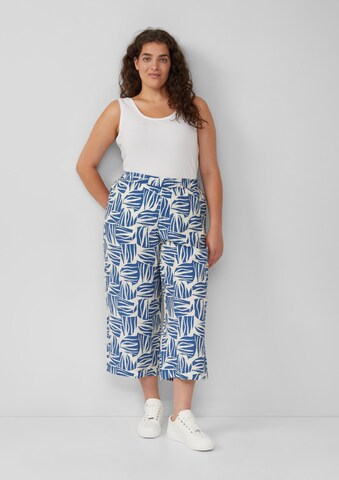 s.Oliver Wide leg Trousers in Blue