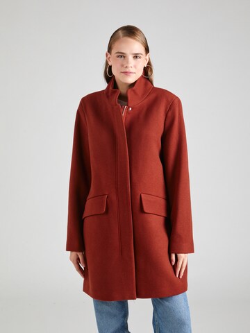ESPRIT Přechodný kabát – hnědá: přední strana