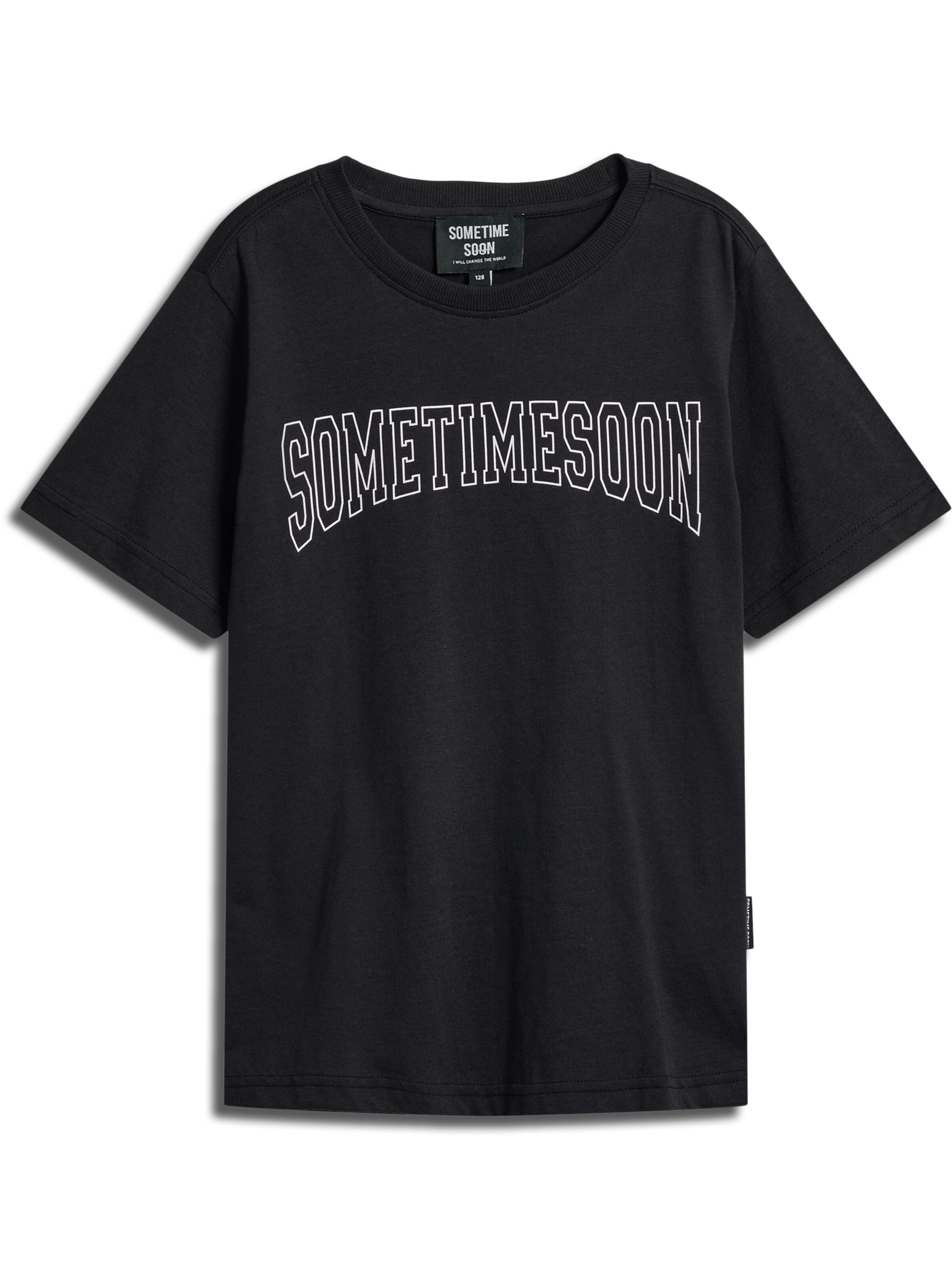 SOMETIME SOON Shirt in Black: front