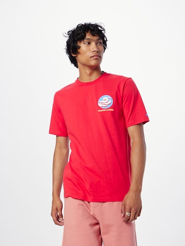 sarkans SCOTCH & SODA T-Krekls: no priekšpuses