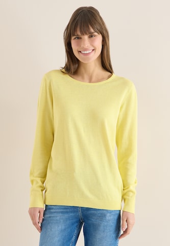 CECIL Pullover in Gelb: Vorderseite