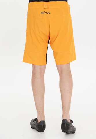 ENDURANCE Regular Workout Pants 'Jamal' in Orange