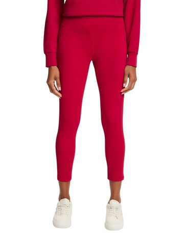 ESPRIT Skinny Leggings in Red: front