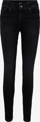 VERO MODA Skinny Jeansy 'Embrace' w kolorze czarny: przód