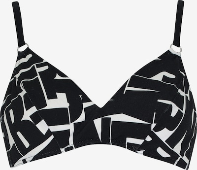 OLYMPIA Bikinitop in 75/B in schwarz / weiß, Produktansicht