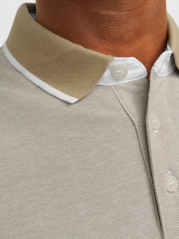 T-Shirt 'JJEPAULOS' JACK & JONES en beige