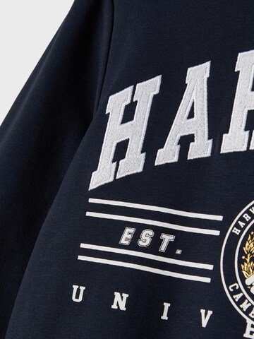 NAME IT Sweatshirt 'University' in Blau