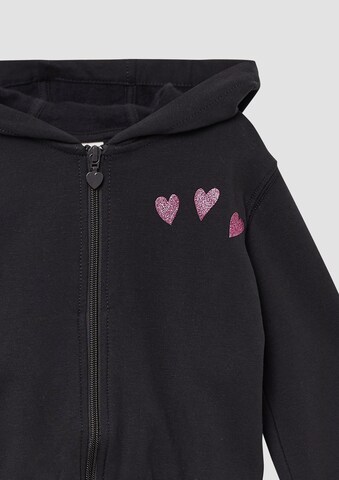 Veste de survêtement s.Oliver en noir