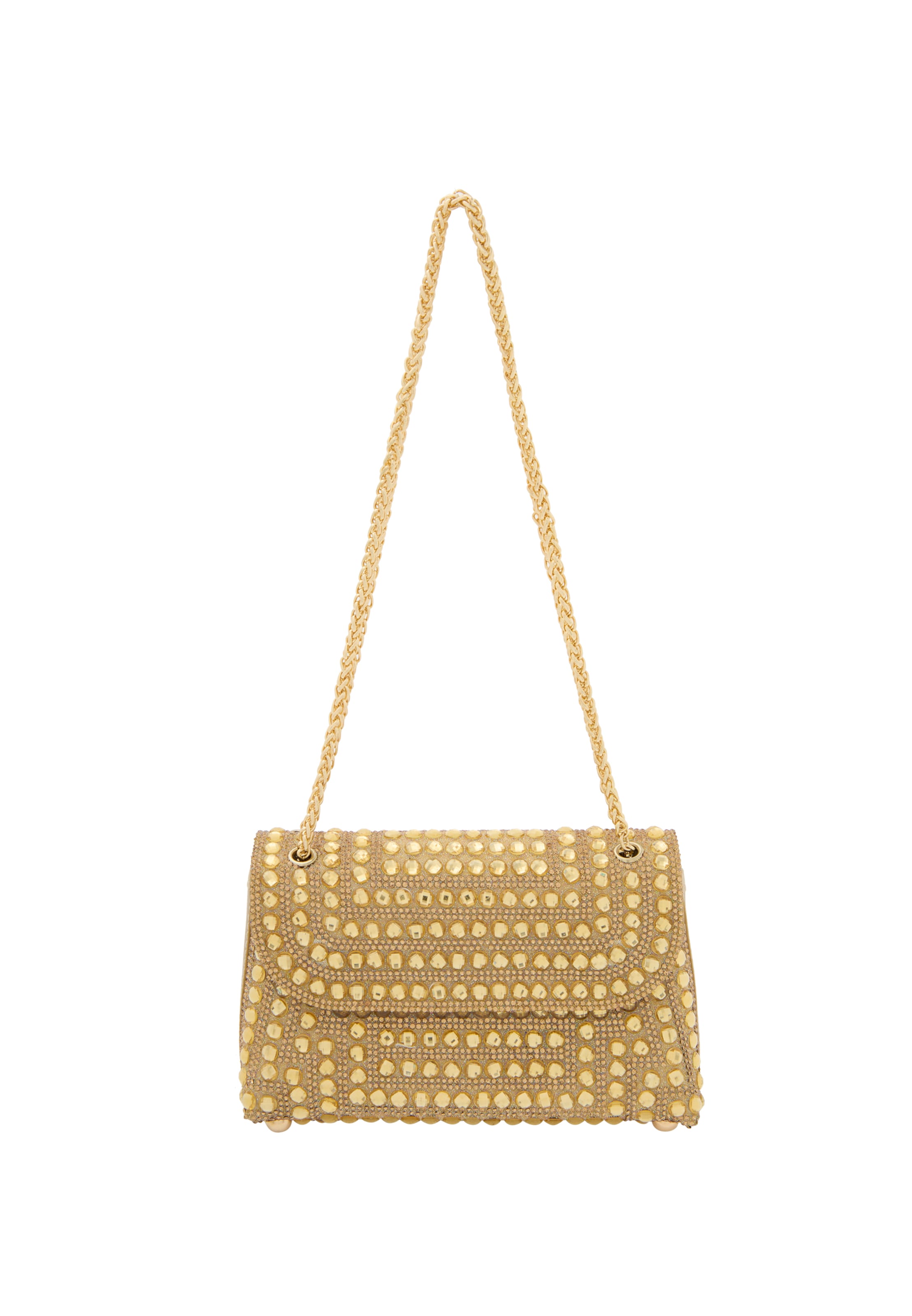 faina Клатч в Золотой: спереди