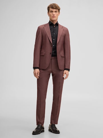STRELLSON Slim fit Business blazer 'Alzer' in Red
