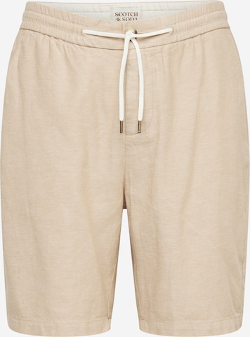 Regular Pantalon 'FAVE' SCOTCH & SODA en beige : devant