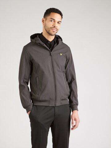 Lyle & Scott Tussenjas in Grijs: voorkant