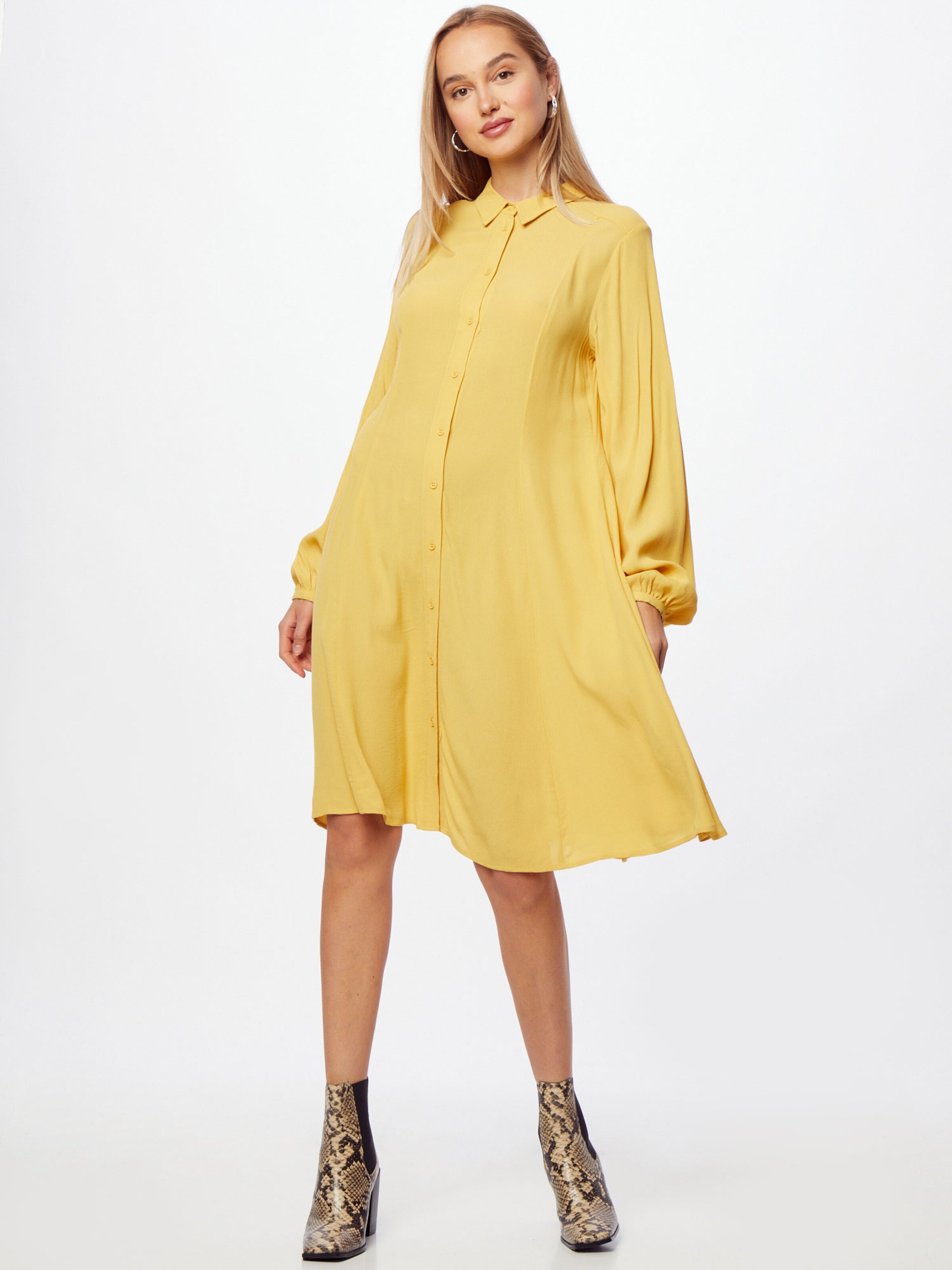 minimum Kleid 'Bindine 212' in Hellgelb | ABOUT YOU