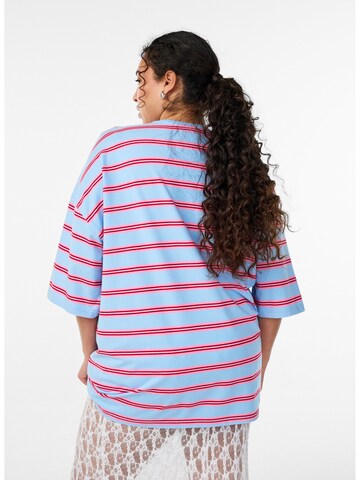 Maglietta 'Mluni' di Zizzi in blu