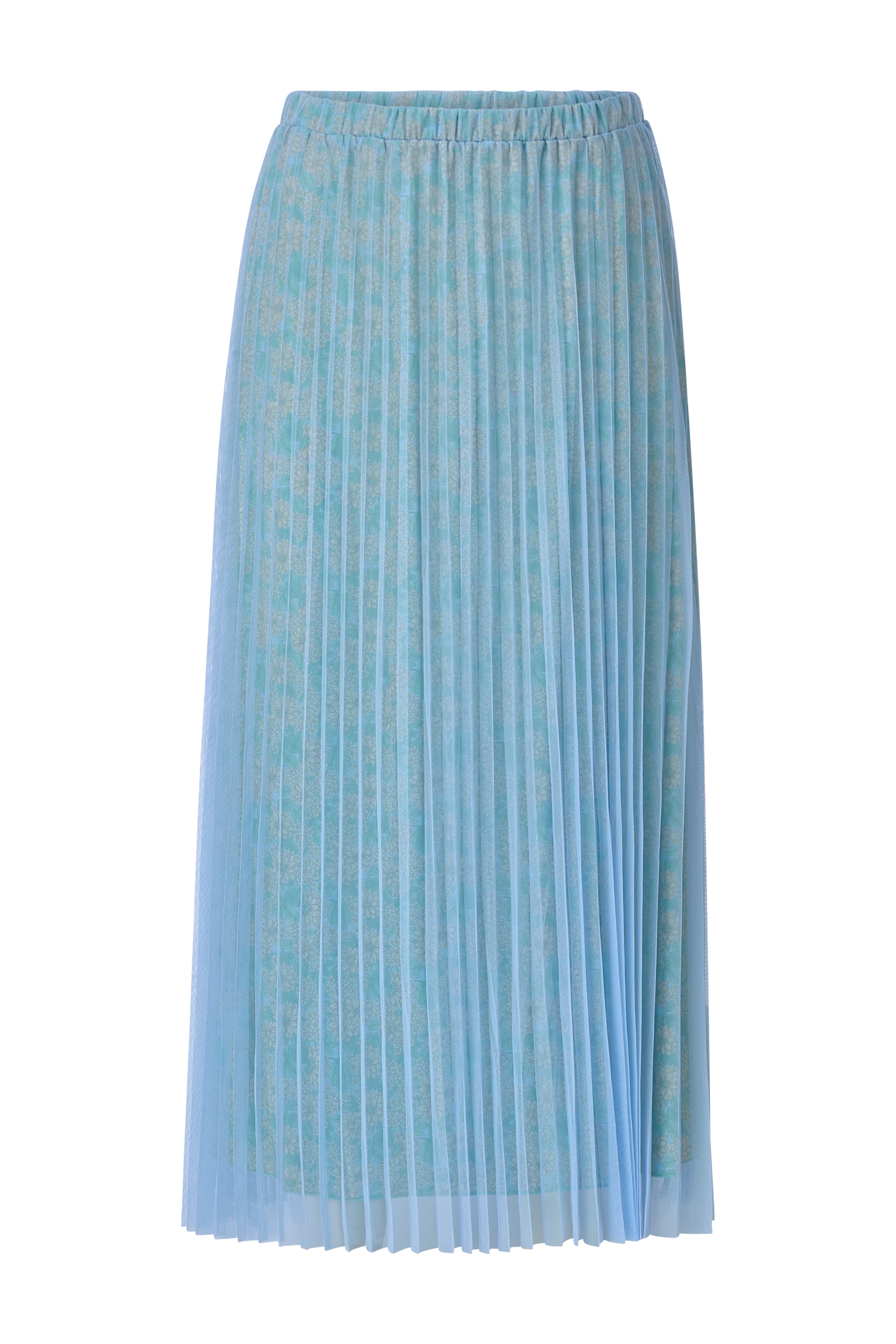 Rich & Royal Skirt in Blue: front