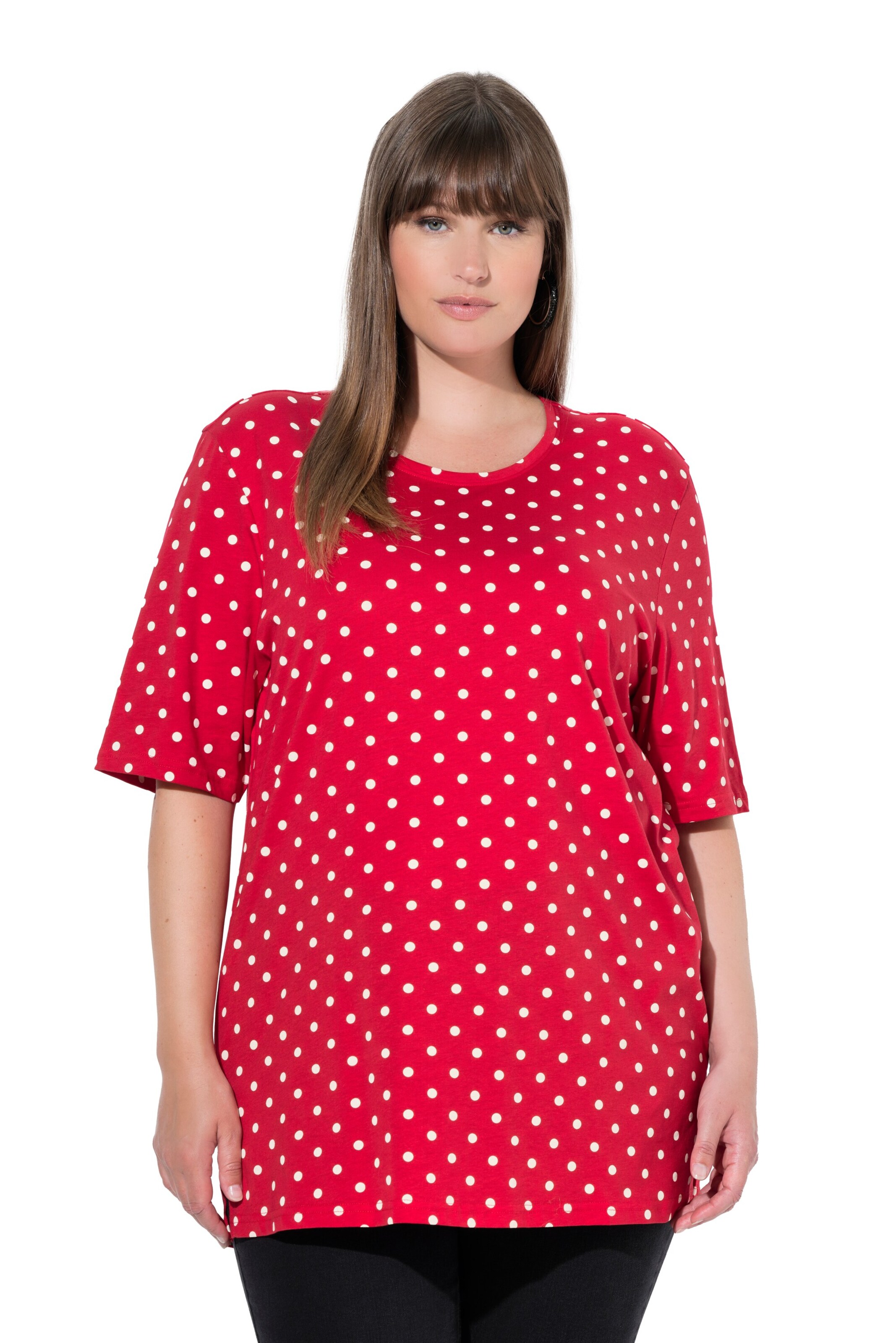 Ulla Popken Shirt in Red: front